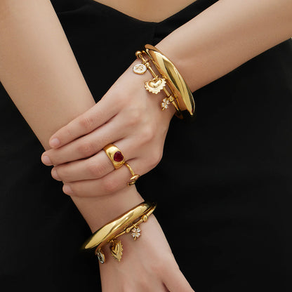 Golden Aura Bracelet Set
