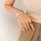 Sculpted Gold Cuff Bracelet