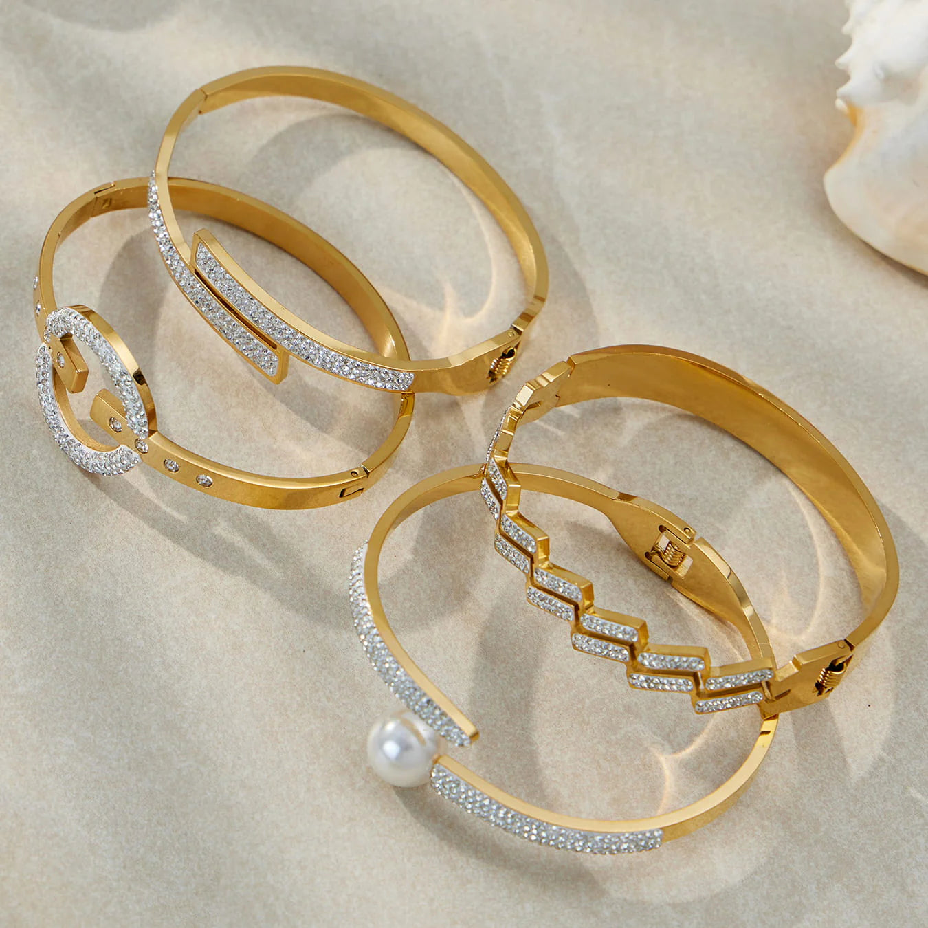 Crystal Luxe Bangle