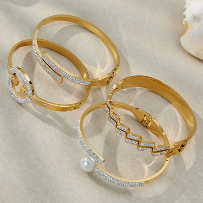 Crystal Luxe Bangle