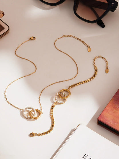 Eternal Glow Necklace & Bracelet Set