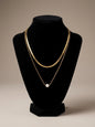 Classic Pearl Gold Chain Necklace